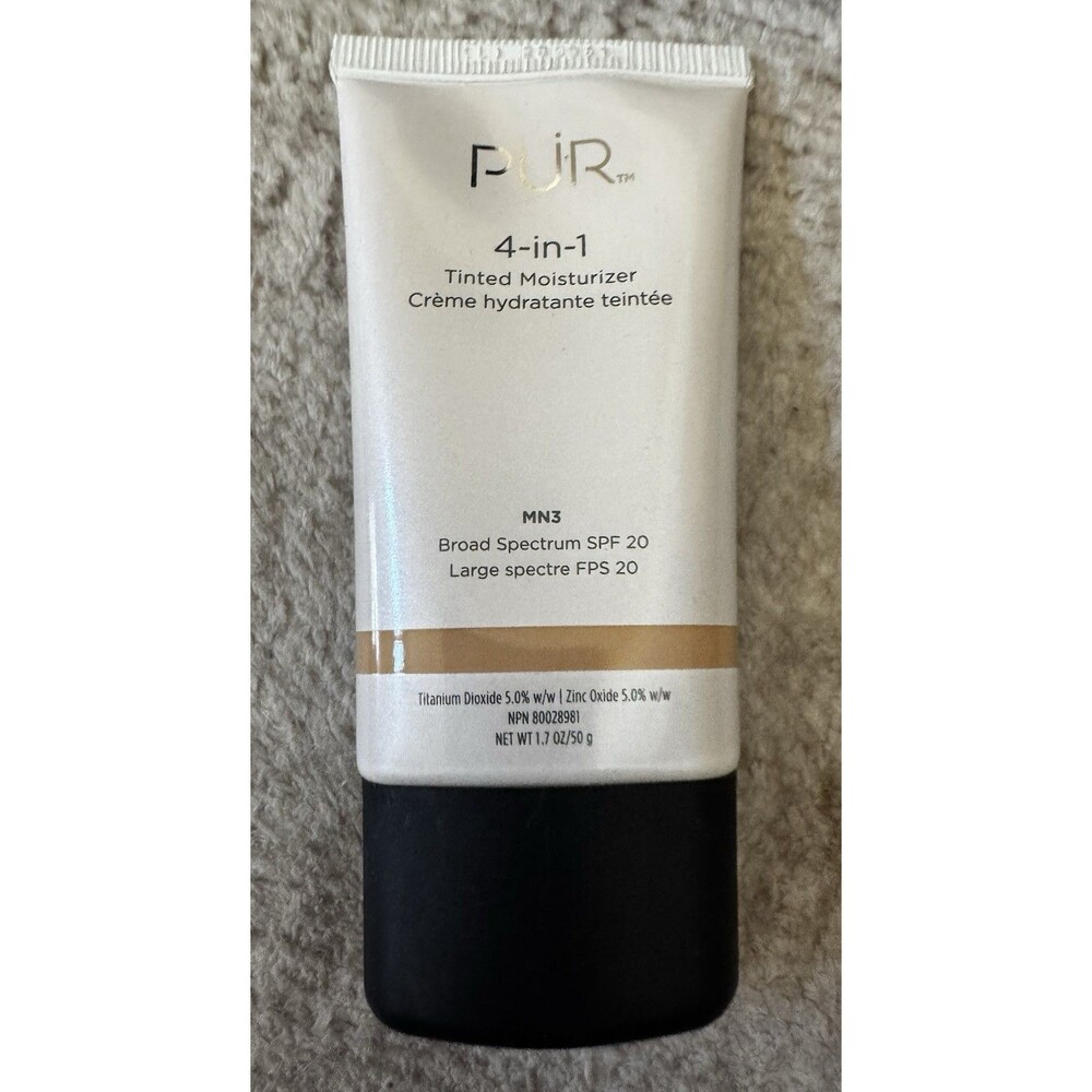 NWOB PUR 4-In-1 Tinted Moisturizer MN3 Linen / Buff by Pur Minerals for 1.7oz
